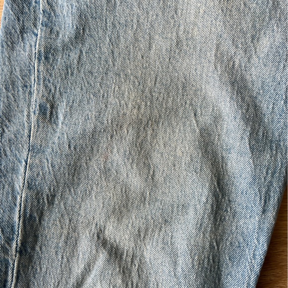 Abercrombie 90’s Straight Ultra High Rise split hem jeans - Picture 8 of 10